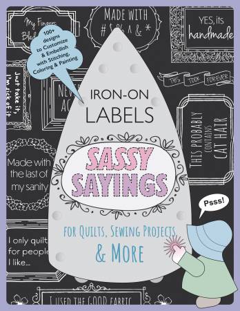 Sassy Sayings Iron-On Labels 20500
