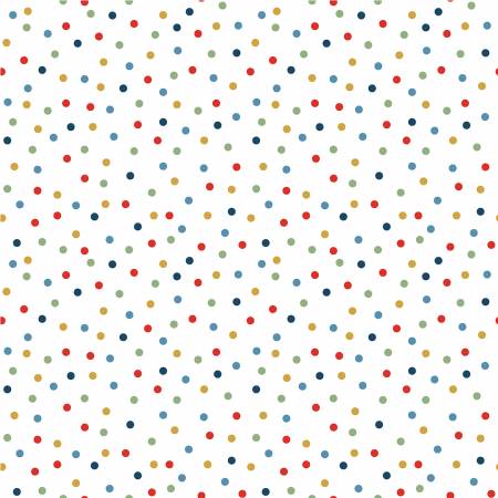 Clover & Dot White Polka Dot 53867-1