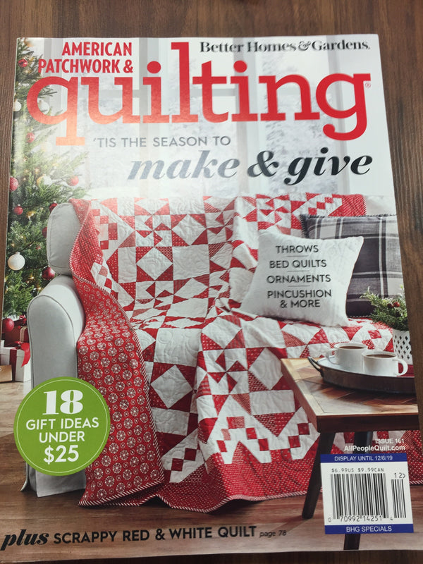 American Patchwork and Quilting December 19 MRBAPQDEC19