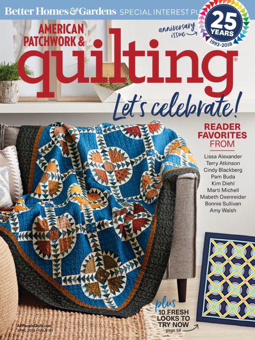 American Patchwork and Quilting April 2018 MRBAPQAPR18