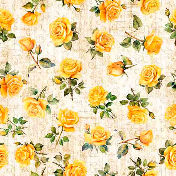 All Texas Shop Hop 2025 - Yellow Rose of Texas - Cream 30891-E