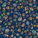 All Texas Shop Hop 2026 Texas Vignettes Toss Navy 31792-N