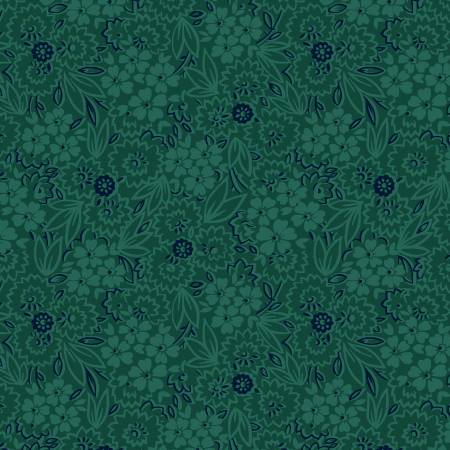 Quiet Grace Teal Scatter Garden 919-77