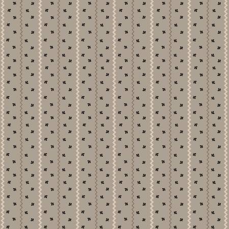 Quiet Grace Gray Sprigged Stripe 933-90