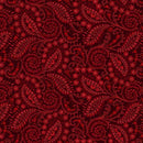 Quiet Grace Cranberry Swirled Paisley 934-88