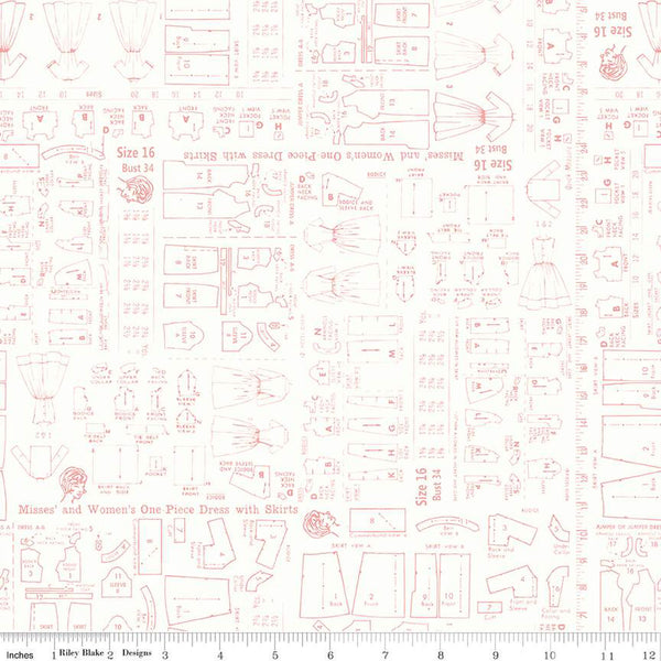 Home Town Patterns Coral C13599-CORAL