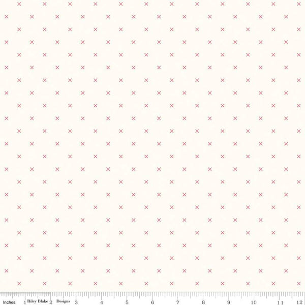 Bee Backgrounds Cross Stitch Cayenne C6381-CAYENNE