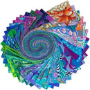 Kaffe Fassett Collectives Aug 2025 Cool 2 1/2 Design Roll FB4DRGP-AUG25COOL