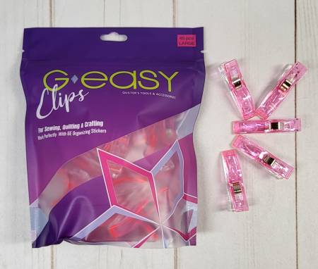 GEasy Clips Large Pink GE-1112
