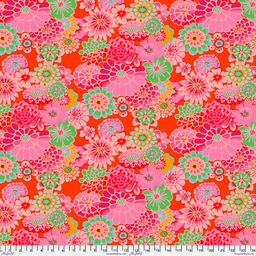 Kaffe Fassett - Asian Circles - Tomato GP89-TOMA