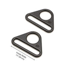 Triangle Ring - 1.5" - Set of Two Black Metal HAR15-TR-BM-TWO
