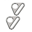 Triangle Ring - 1.5" - Set of Two Nickel HAR15TRNTWO