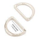 D-Ring Flat - 1" - Set of Two Nickel HAR1-DR-N-TWO