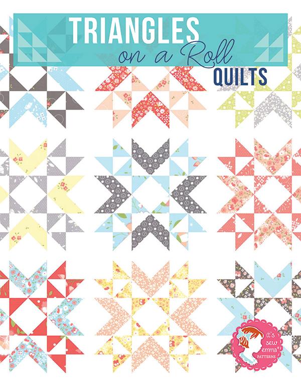 Triangles On A Roll Quilts Book ISE-932