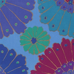 Kaffe Fassett Backing Fabric QBGP001-BLUEX