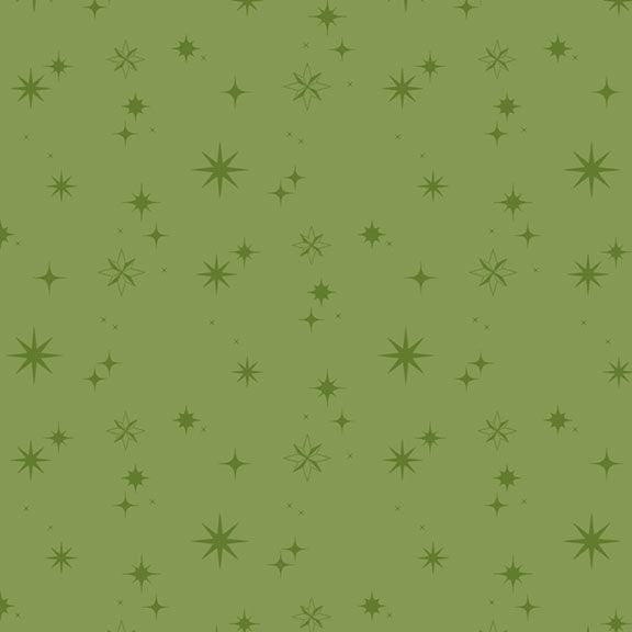 Make It Merry Stars Green R791439D-GREEN