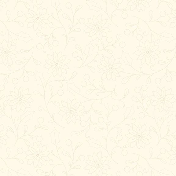 Make It Merry Dotted Florals Cream R791440D-CREAM
