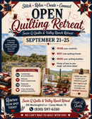 Open Retreat ~ Begins Sept. 21st