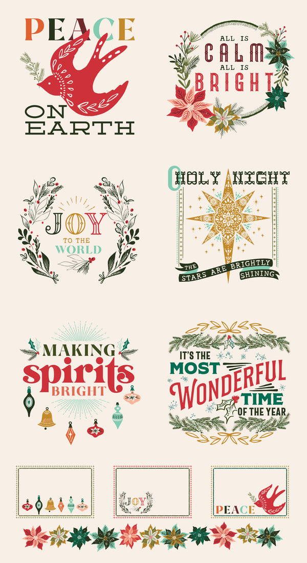 Cheer and Merriment Panel 45530-11