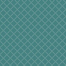 Clover & Dot Teal Bias Grid 53868-14