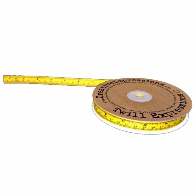 Tape Measure Twill Yellow 80485