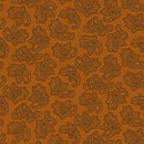 Right As Rain Orange Delicate Paisley 9837-30