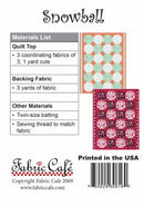 Snowball 3-Yard Quilt FC090931-01