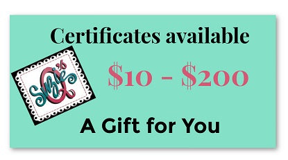 Suzie Q Quilts Gift Certificate