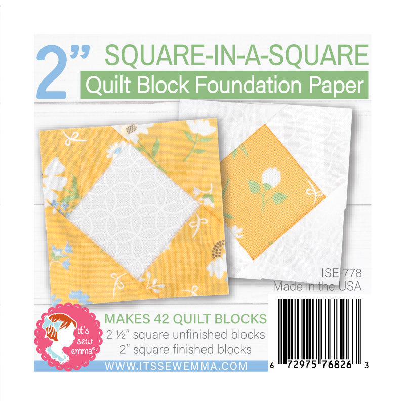 2inch Square In Square Foundation Paper ISE-778
