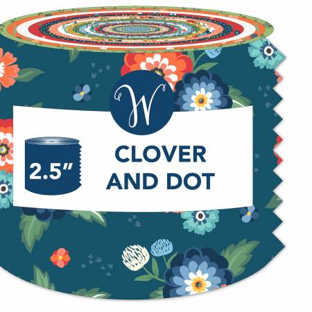 Clover & Dot 2-1/2in Strips 40pcs JRCLOV-X