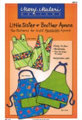 Little Sister and Brother Aprons Pattern MP14