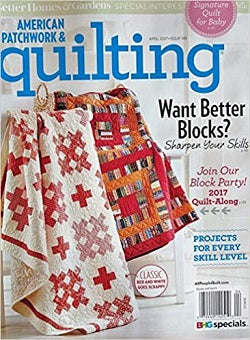 American Patchwork and Quilting April 2017 MRBAPQAPR17