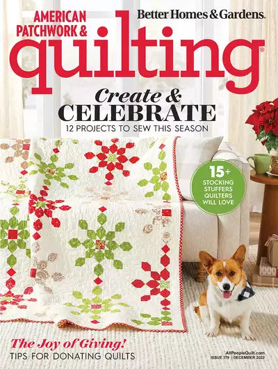 American Patchwork and Quilting December 2022 MRBAPQDEC22
