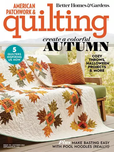 American Patchwork and Quilting October 2022 MRBAPQOCT22