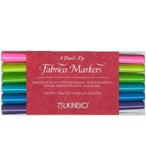 Fabrico Marker Set Gemstone Colors PF-6-GEM