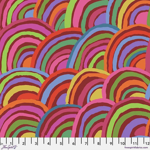 Kaffe Fassett - Rainbows - Red PWGP190-RED