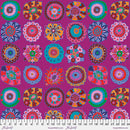 Kaffe Fassett - February 2023 - Carpet Cookies - Magenta PWGP192-MAGENTA