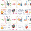 Boho Blooms Postcards - Multi PWKK021-MULTI
