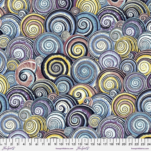 Philip Jacobs - February 2022 - Spiral Shells - Contrast PWPJ073-CONTRAST