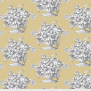 3 yard Backing Fabric - Kaffe Fassett - Stone Flower - Beige QBGP005-2BEIG