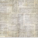 Eclectic Elements 108inch Backing Fabric - Dictionary - Neutral QBTH006-NEUTRAL