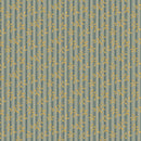 Villa Flora Blue Striped Fern R220480-BLUE