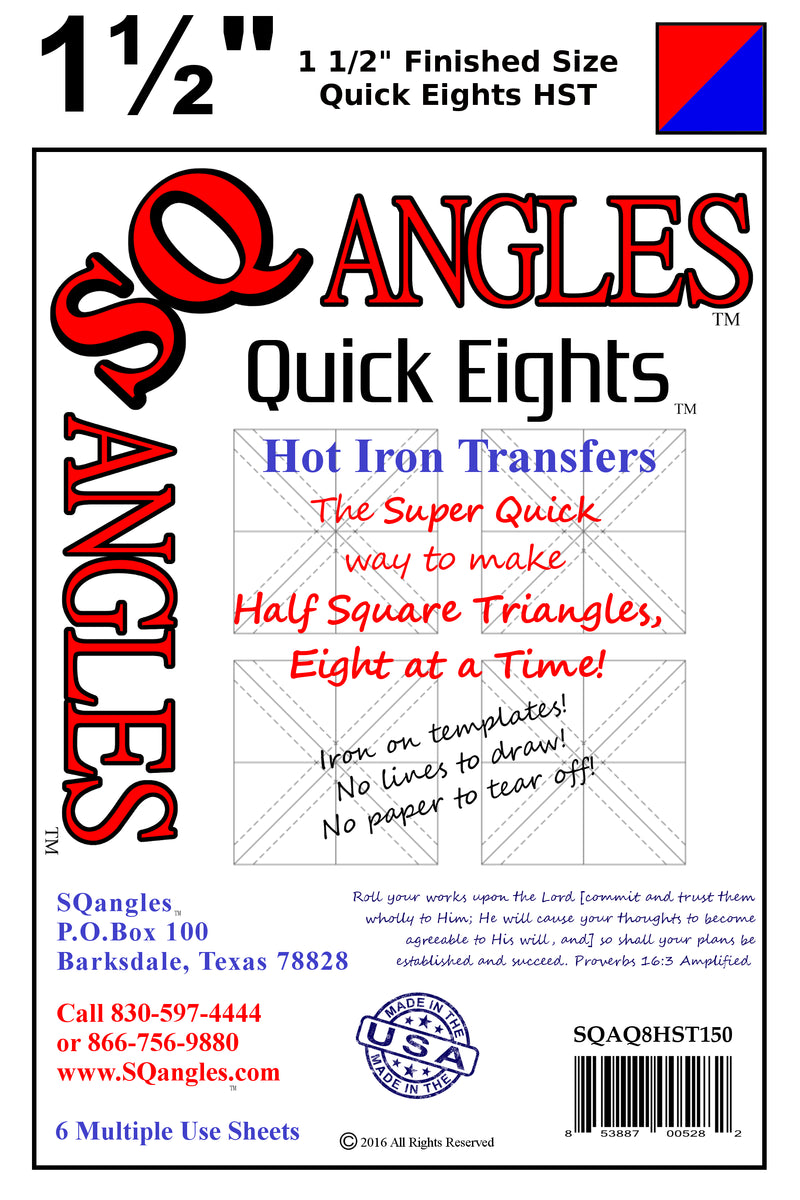 SQangles 1 and a half inch SQAHST150