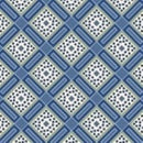 Red and Blue And Roses Too 8399-0510