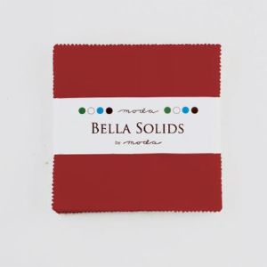 Bella Solids Charm Pack Red 9900PP-16