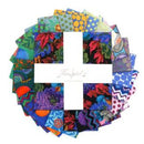 Kaffe Fassett 10inch Charm Squares - Cool FB610GP-F2020COOL