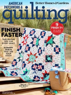 American Patchwork and Quilting August 2019 MRBAPQAUG19