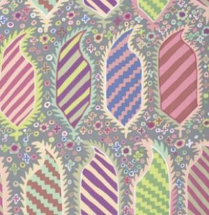 Kaffe Fassett - Striped Herald Grey PWGP153-GREYX