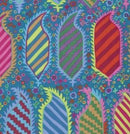 Kaffe Fassett - Striped Herald Turquoise PWGP153-TURQU