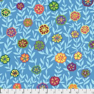 Kaffe Fassett - Busy Lizzy - Blue PWGP175-BLUE